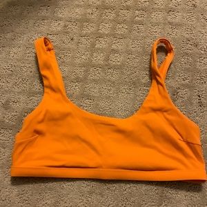 Athleta Ribbed Scoop Bikini Top